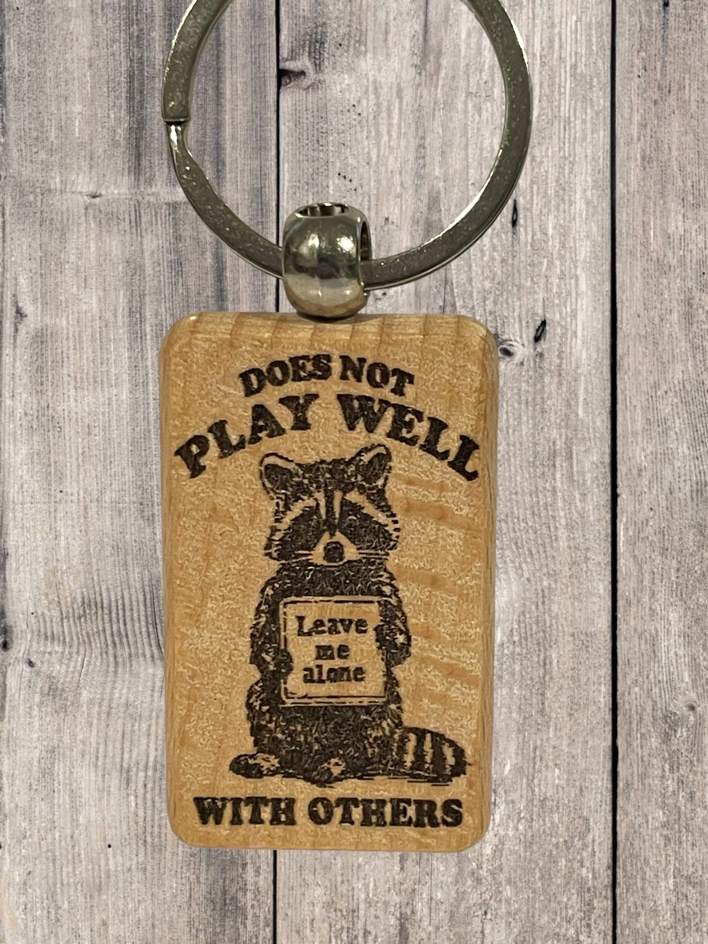 Engraved key rings