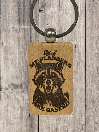 Engraved key rings