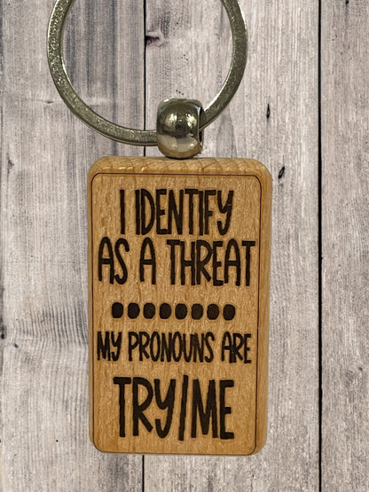 Engraved key rings