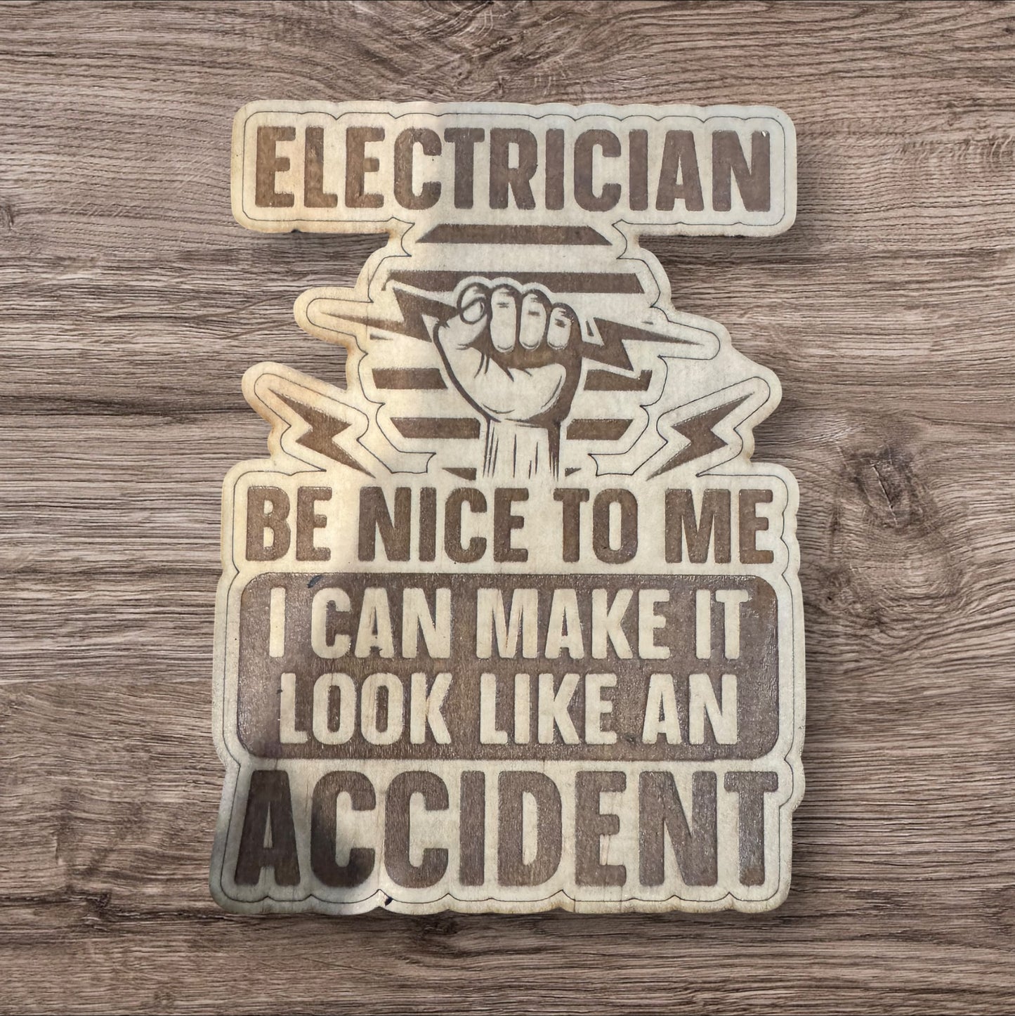 Engraved Fridge Magnet