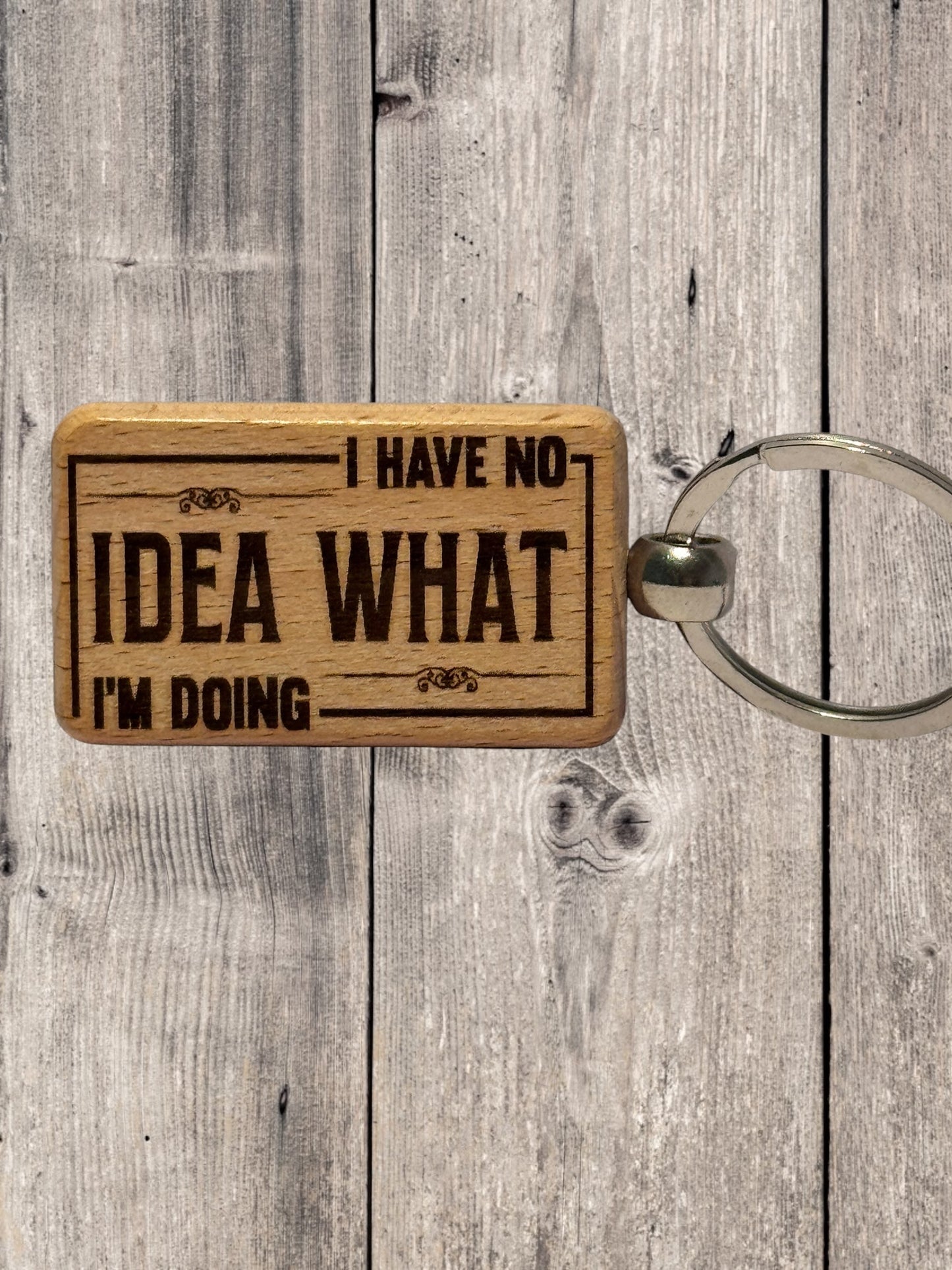 Engraved key rings
