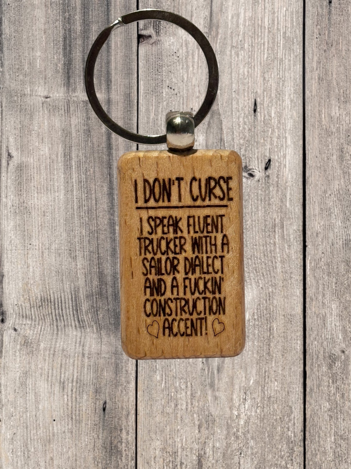 Engraved key rings